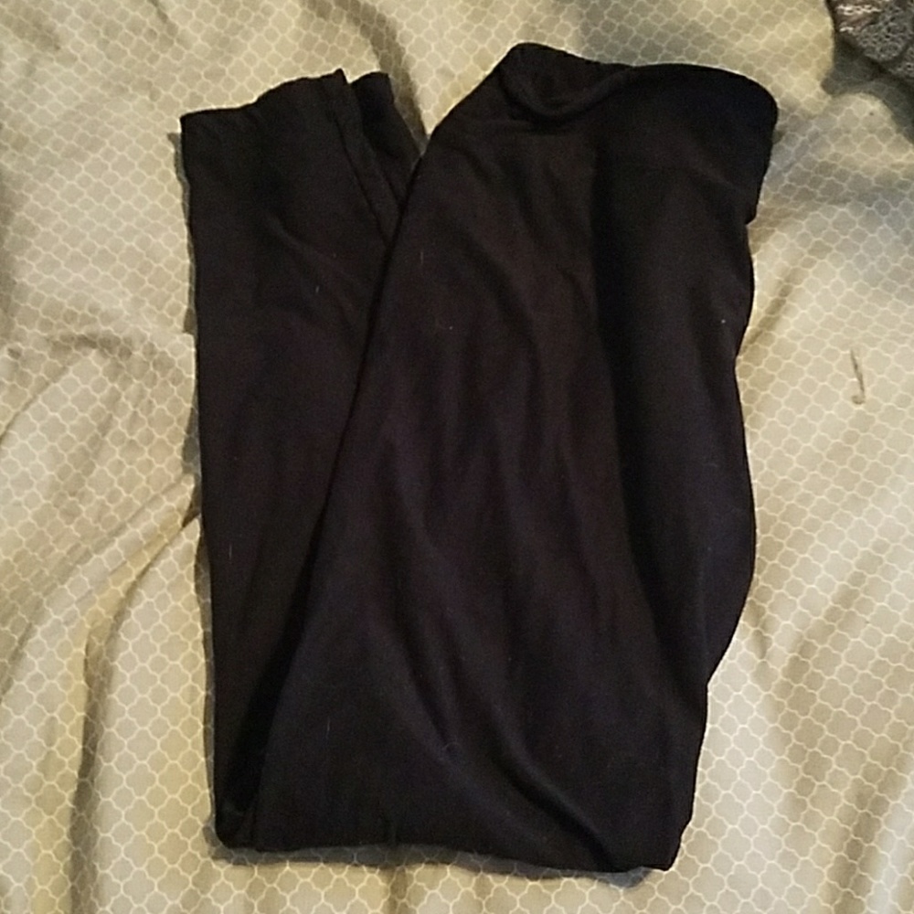 Lularoe black os leggings